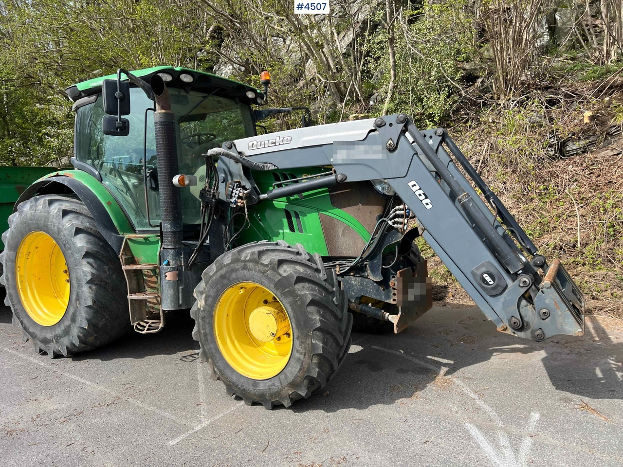 2012 John Deere 6140R w/ front loader and 2020 Foss-Eik 5.150 dump trailer - Tractor: foto 3 2012 John Deere 6140R w/ front loader and 2020 Foss-Eik 5.150 dump trailer - Tractor: foto 3
