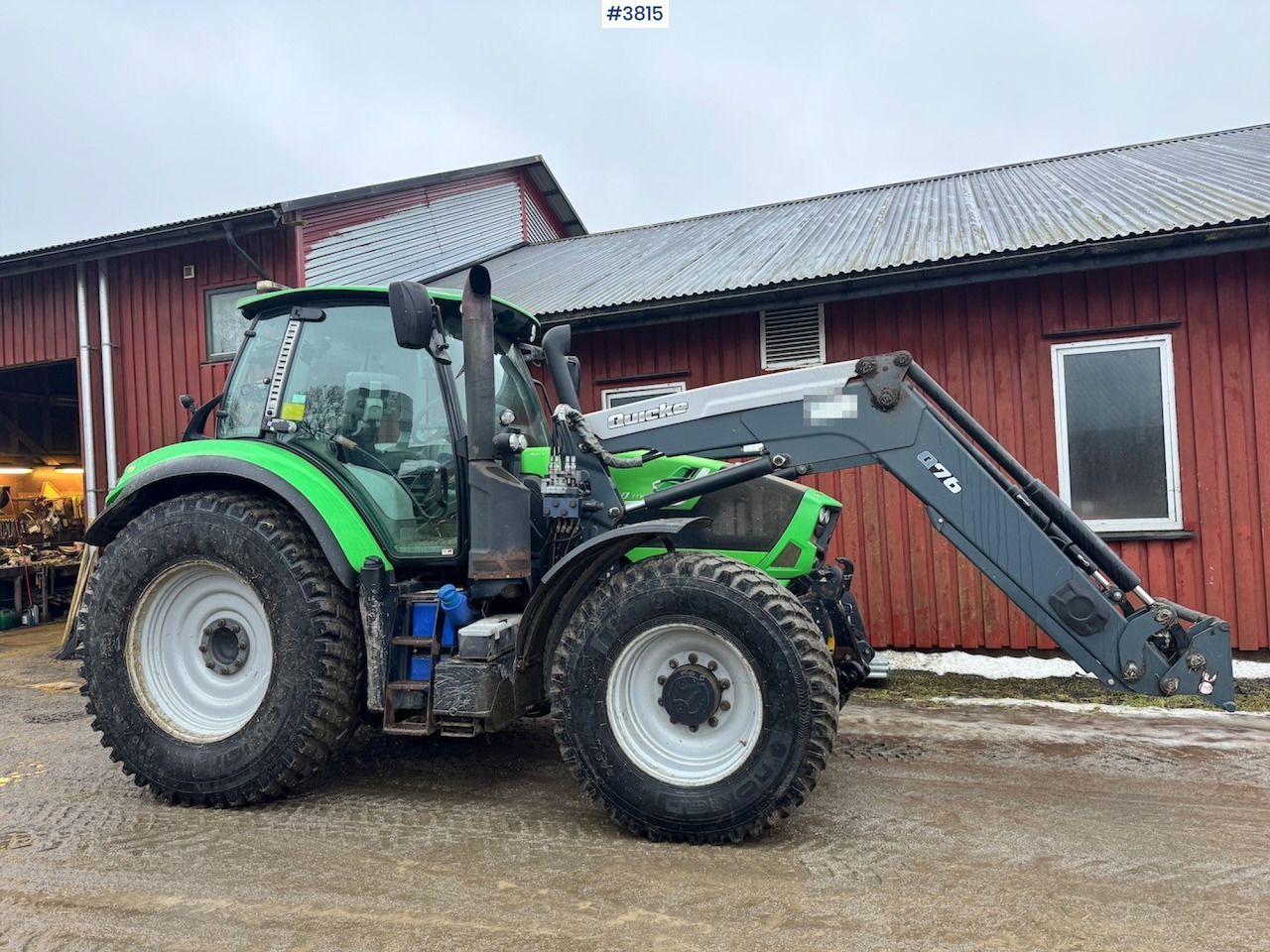 2015 Deutz-fahr 6190 Agrotron w/ Front loader, Front PTO and 2 sets of tires. - Tractor: foto 2 2015 Deutz-fahr 6190 Agrotron w/ Front loader, Front PTO and 2 sets of tires. - Tractor: foto 2