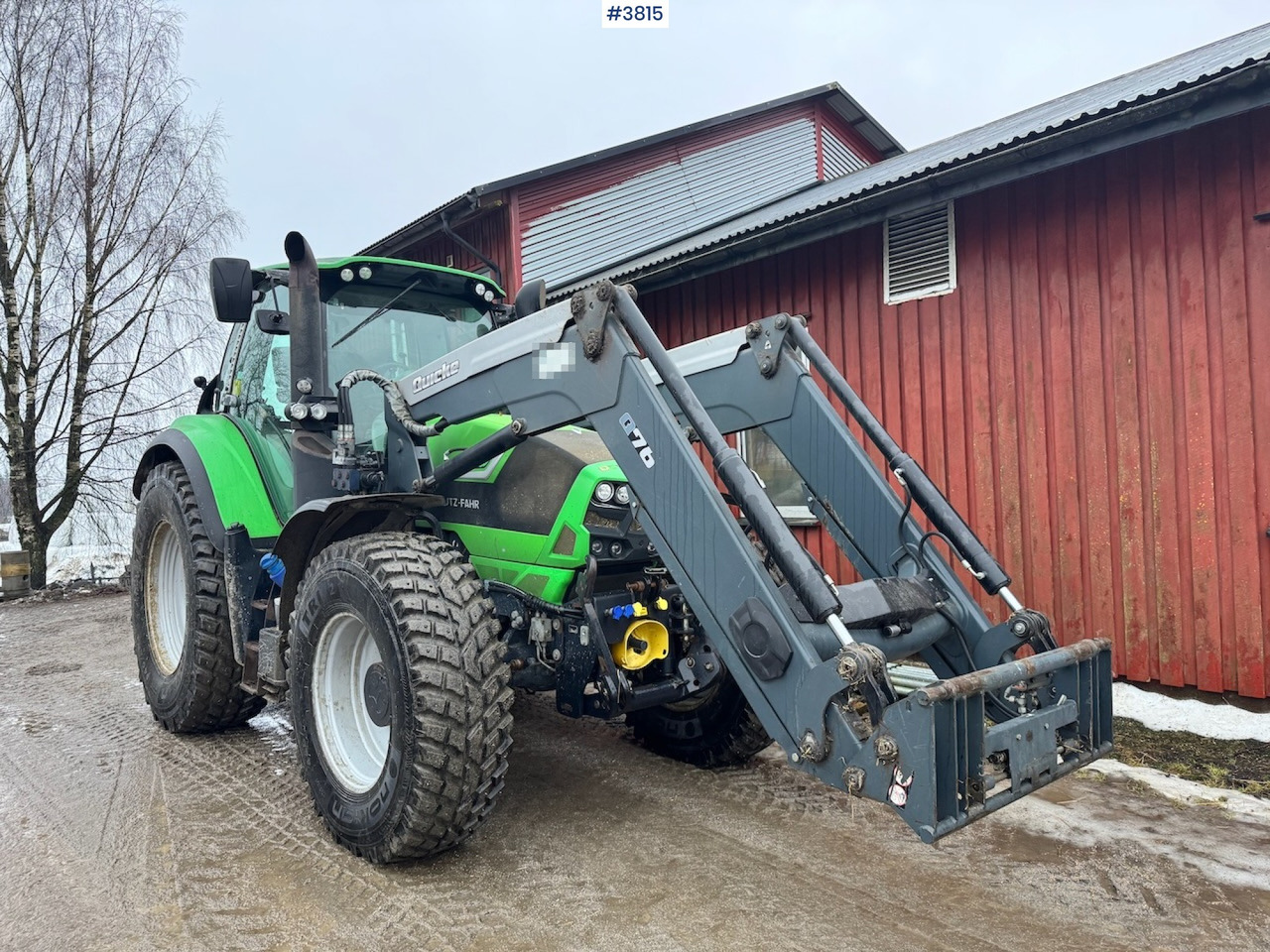 2015 Deutz-fahr 6190 Agrotron w/ Front loader, Front PTO and 2 sets of tires. - Tractor: foto 3 2015 Deutz-fahr 6190 Agrotron w/ Front loader, Front PTO and 2 sets of tires. - Tractor: foto 3