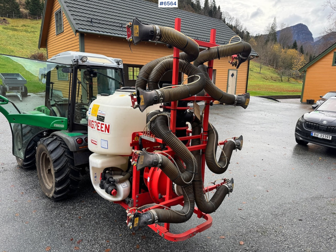 2015 Mascio Turboteuton Unigreen 600 liter Tåkesprøyte. - Pulverizador: foto 2 2015 Mascio Turboteuton Unigreen 600 liter Tåkesprøyte. - Pulverizador: foto 2