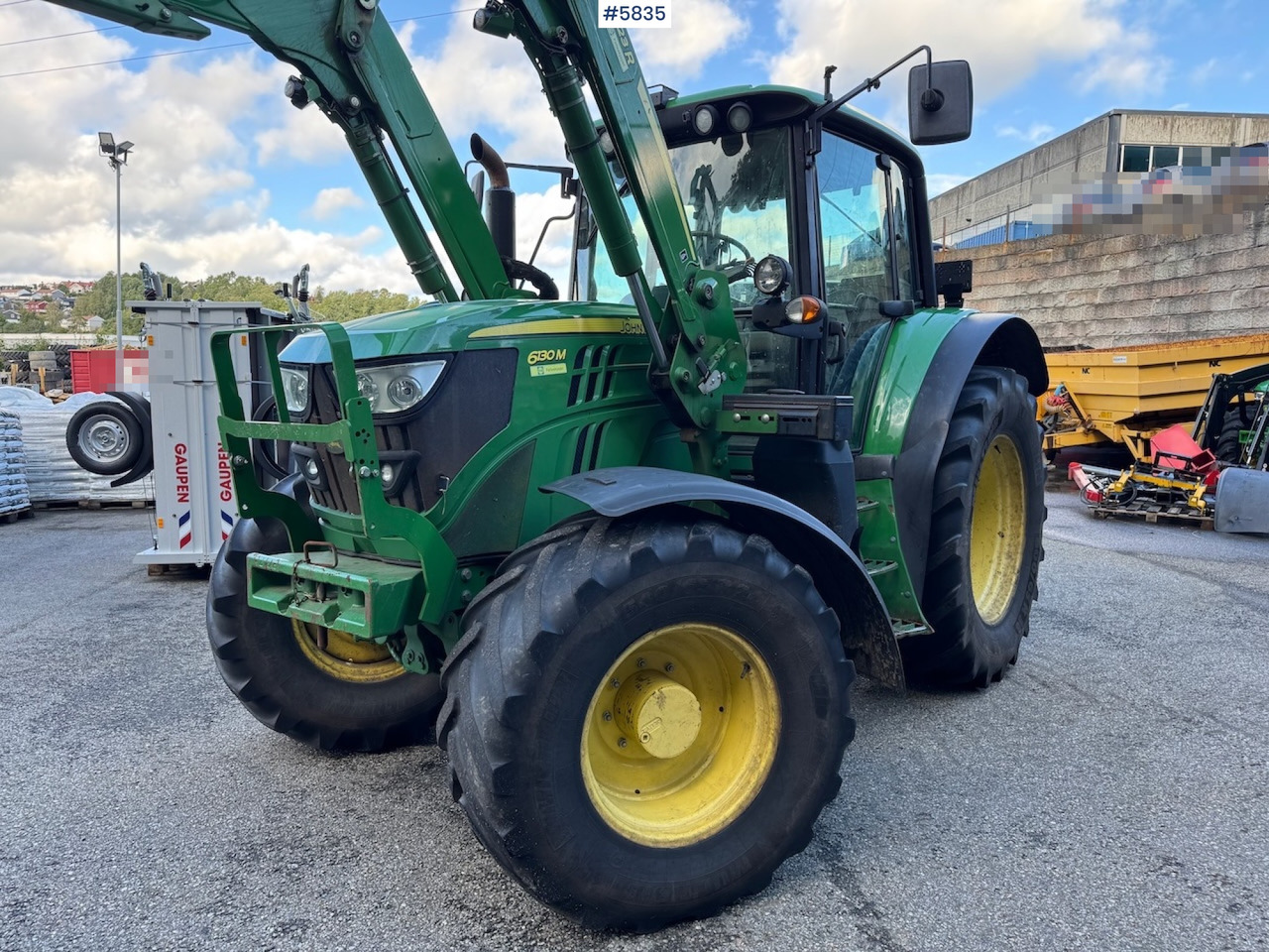 Leasing de  2016 John Deere 6130M w/ front loader. 2016 John Deere 6130M w/ front loader.: foto 6