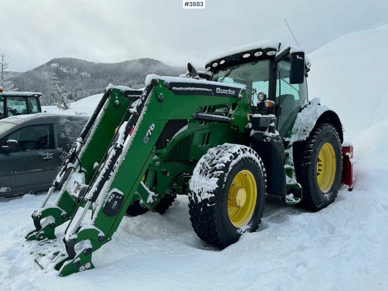 2016 John Deere 6175R 4x4 w/ front loader - Tractor: foto 3 2016 John Deere 6175R 4x4 w/ front loader - Tractor: foto 3