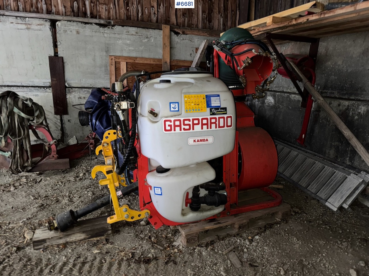 2016 Maschio Gaspardo Kamba 600C Mist sprayer. - Pulverizador: foto 1 2016 Maschio Gaspardo Kamba 600C Mist sprayer. - Pulverizador: foto 1