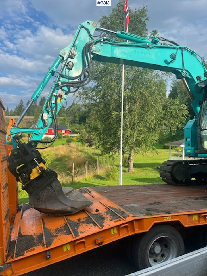 2017 Kobelco SK75SR-3E w/Rotortilt, sanding bucket and narrow bucket. Comes with new certification! - Miniexcavadora: foto 3 2017 Kobelco SK75SR-3E w/Rotortilt, sanding bucket and narrow bucket. Comes with new certification! - Miniexcavadora: foto 3