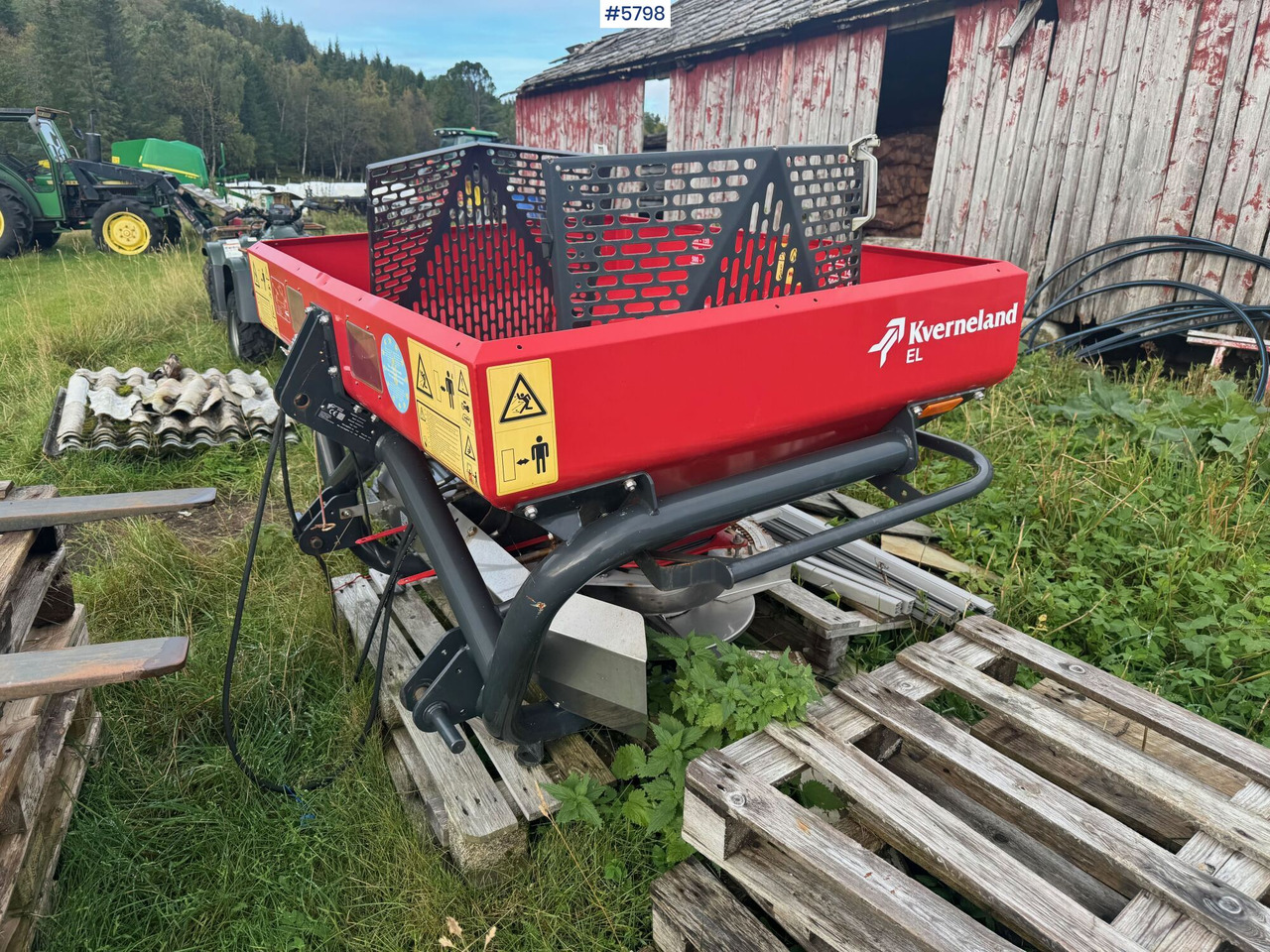 2018 Kverneland Manure spreader. Repair project - Esparcidor de fertilizantes: foto 2 2018 Kverneland Manure spreader. Repair project - Esparcidor de fertilizantes: foto 2