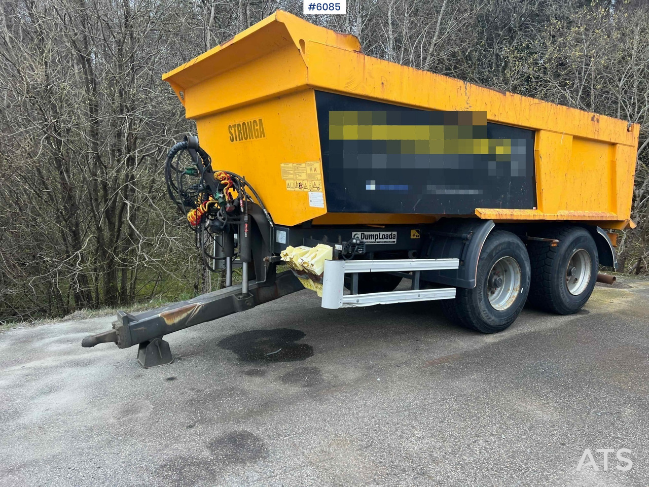 Remolque volquete agrícola 2019 2 axle Stronga DL1200 Dumper trailer: foto 10 Remolque volquete agrícola 2019 2 axle Stronga DL1200 Dumper trailer: foto 10