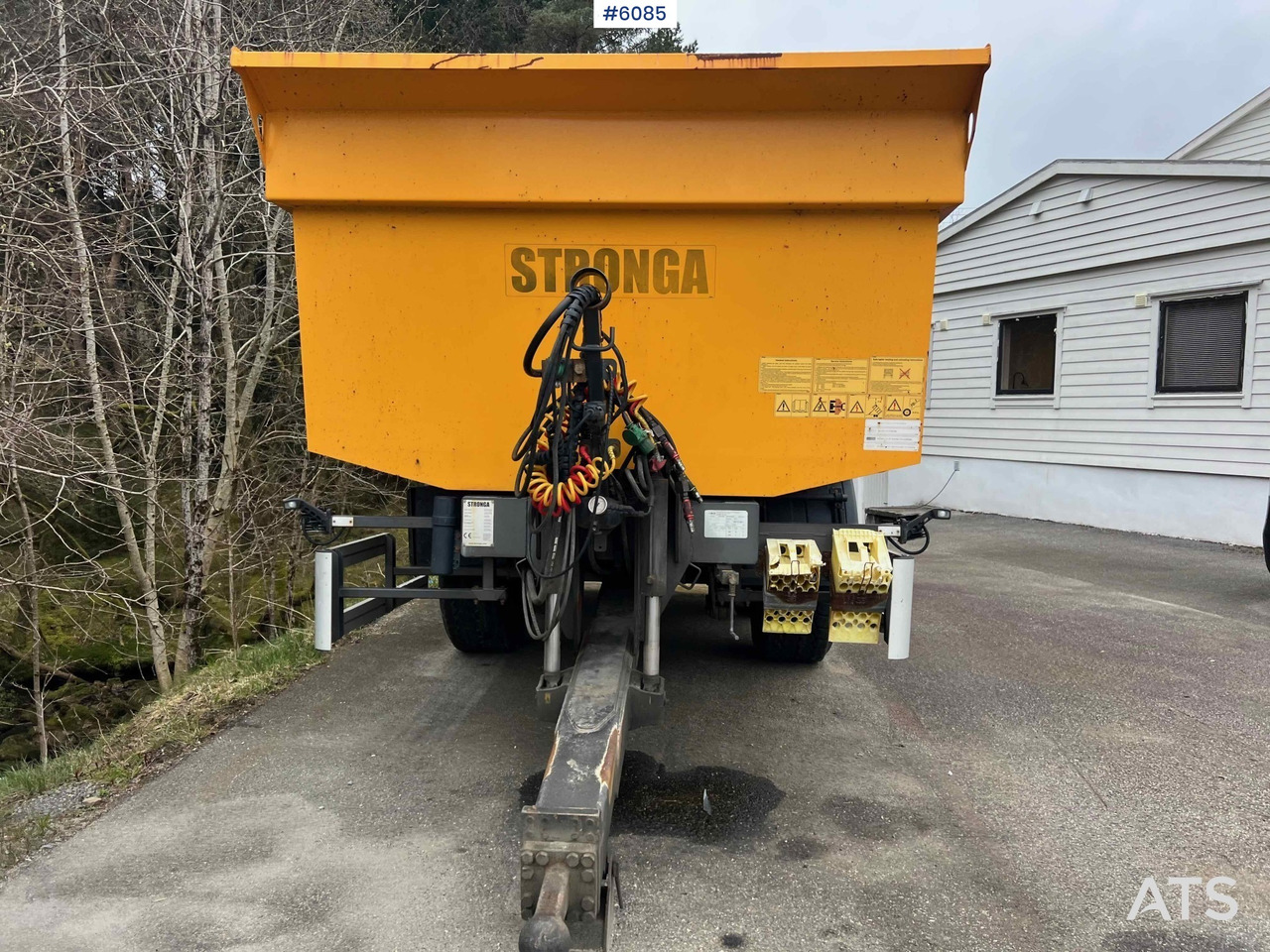 Remolque volquete agrícola 2019 2 axle Stronga DL1200 Dumper trailer: foto 7 Remolque volquete agrícola 2019 2 axle Stronga DL1200 Dumper trailer: foto 7