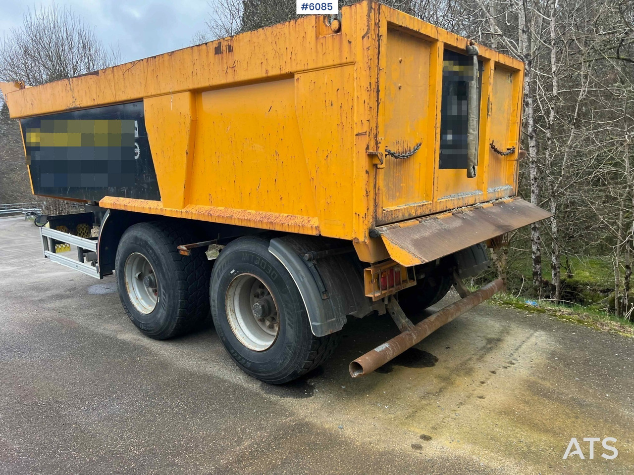 Remolque volquete agrícola 2019 2 axle Stronga DL1200 Dumper trailer: foto 14 Remolque volquete agrícola 2019 2 axle Stronga DL1200 Dumper trailer: foto 14