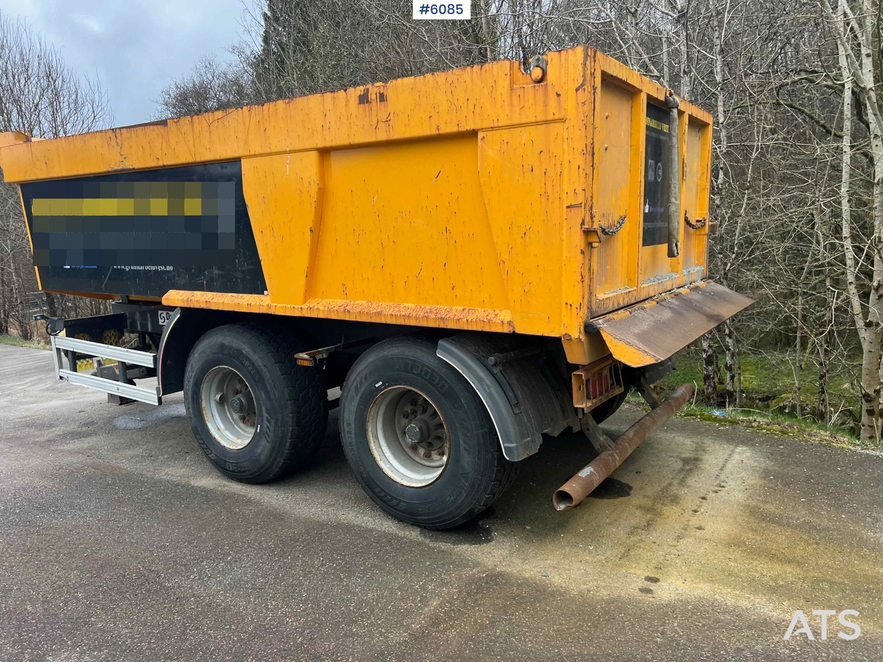 Remolque volquete agrícola 2019 2 axle Stronga DL1200 Dumper trailer: foto 13 Remolque volquete agrícola 2019 2 axle Stronga DL1200 Dumper trailer: foto 13