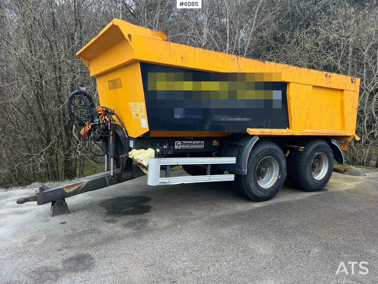 Remolque volquete agrícola 2019 2 axle Stronga DL1200 Dumper trailer: foto 11 Remolque volquete agrícola 2019 2 axle Stronga DL1200 Dumper trailer: foto 11