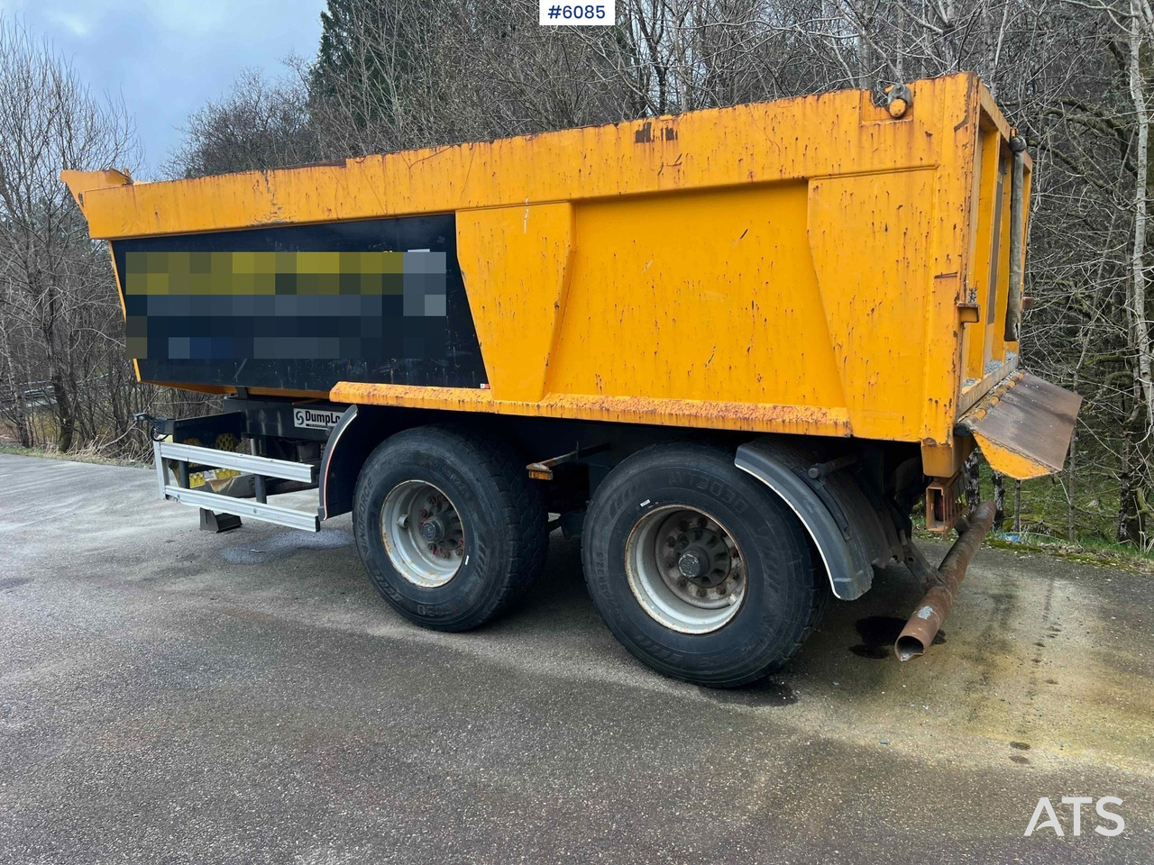 Remolque volquete agrícola 2019 2 axle Stronga DL1200 Dumper trailer: foto 12 Remolque volquete agrícola 2019 2 axle Stronga DL1200 Dumper trailer: foto 12