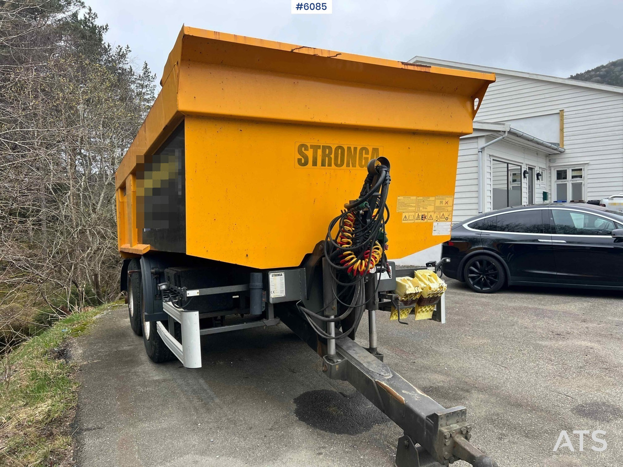 Remolque volquete agrícola 2019 2 axle Stronga DL1200 Dumper trailer: foto 9 Remolque volquete agrícola 2019 2 axle Stronga DL1200 Dumper trailer: foto 9