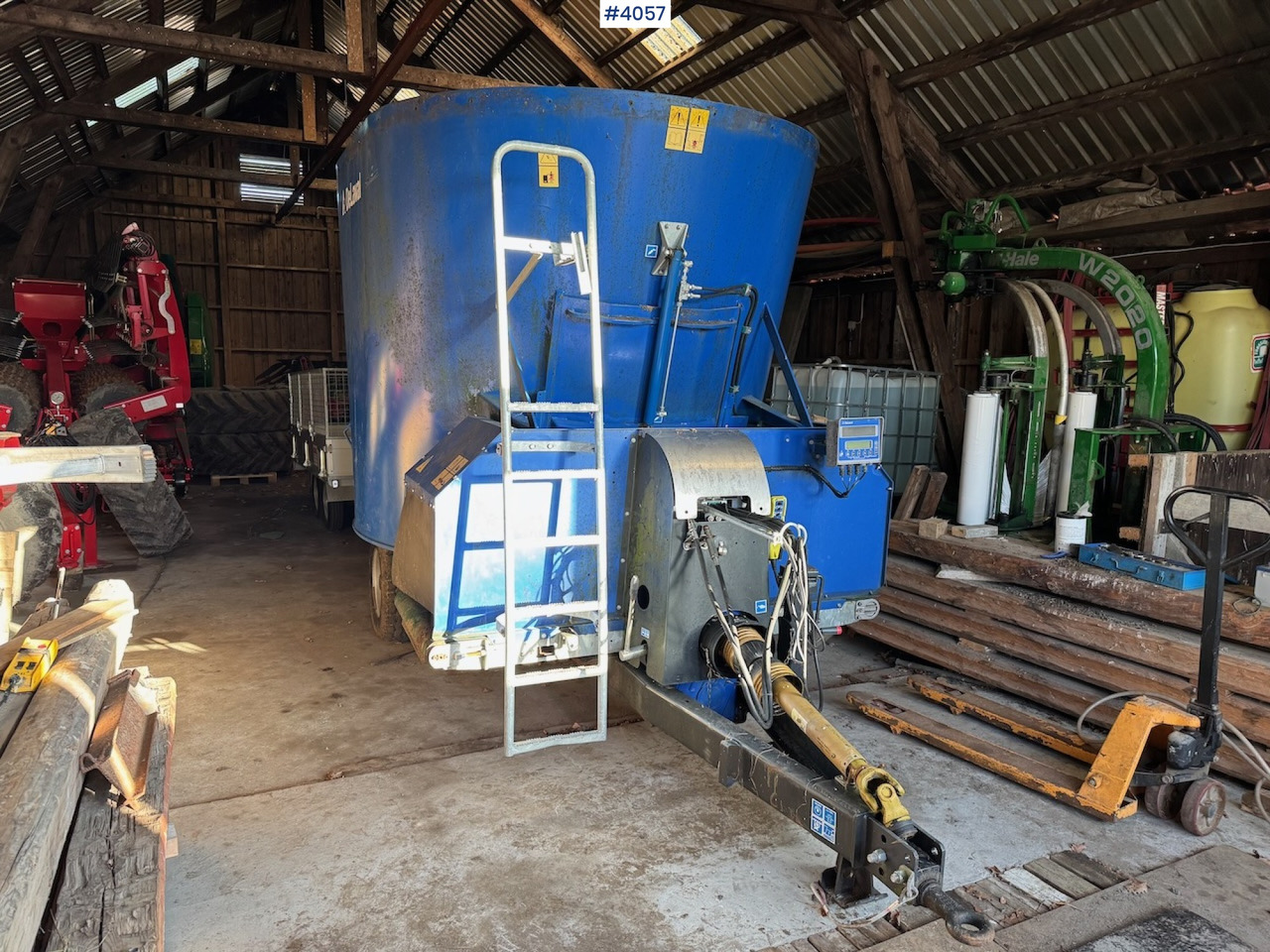 2019 Delaval VM12 Coarse feed mixer - Maquinaria ganadera: foto 5 2019 Delaval VM12 Coarse feed mixer - Maquinaria ganadera: foto 5