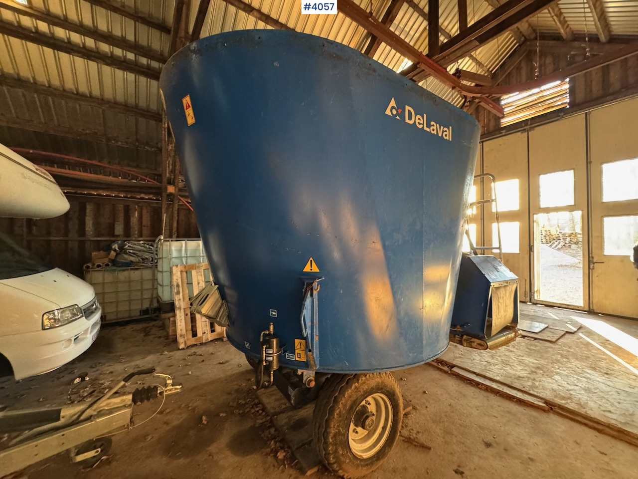 2019 Delaval VM12 Coarse feed mixer - Maquinaria ganadera: foto 3 2019 Delaval VM12 Coarse feed mixer - Maquinaria ganadera: foto 3