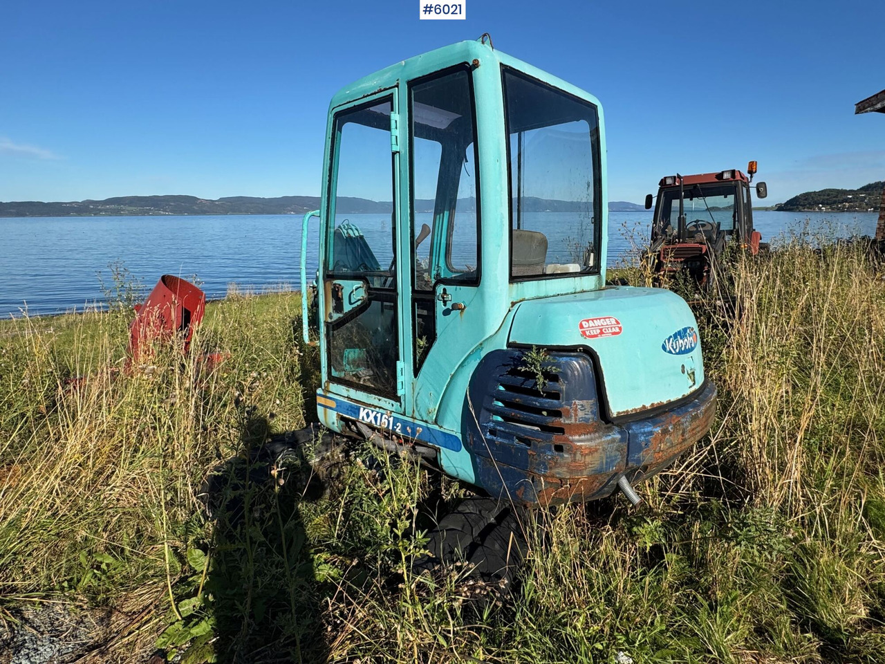 Approx.2000 Kubota KX161 w/excavator bucket and leveling bucket. Partially repaired object. - Tractor: foto 5 Approx.2000 Kubota KX161 w/excavator bucket and leveling bucket. Partially repaired object. - Tractor: foto 5