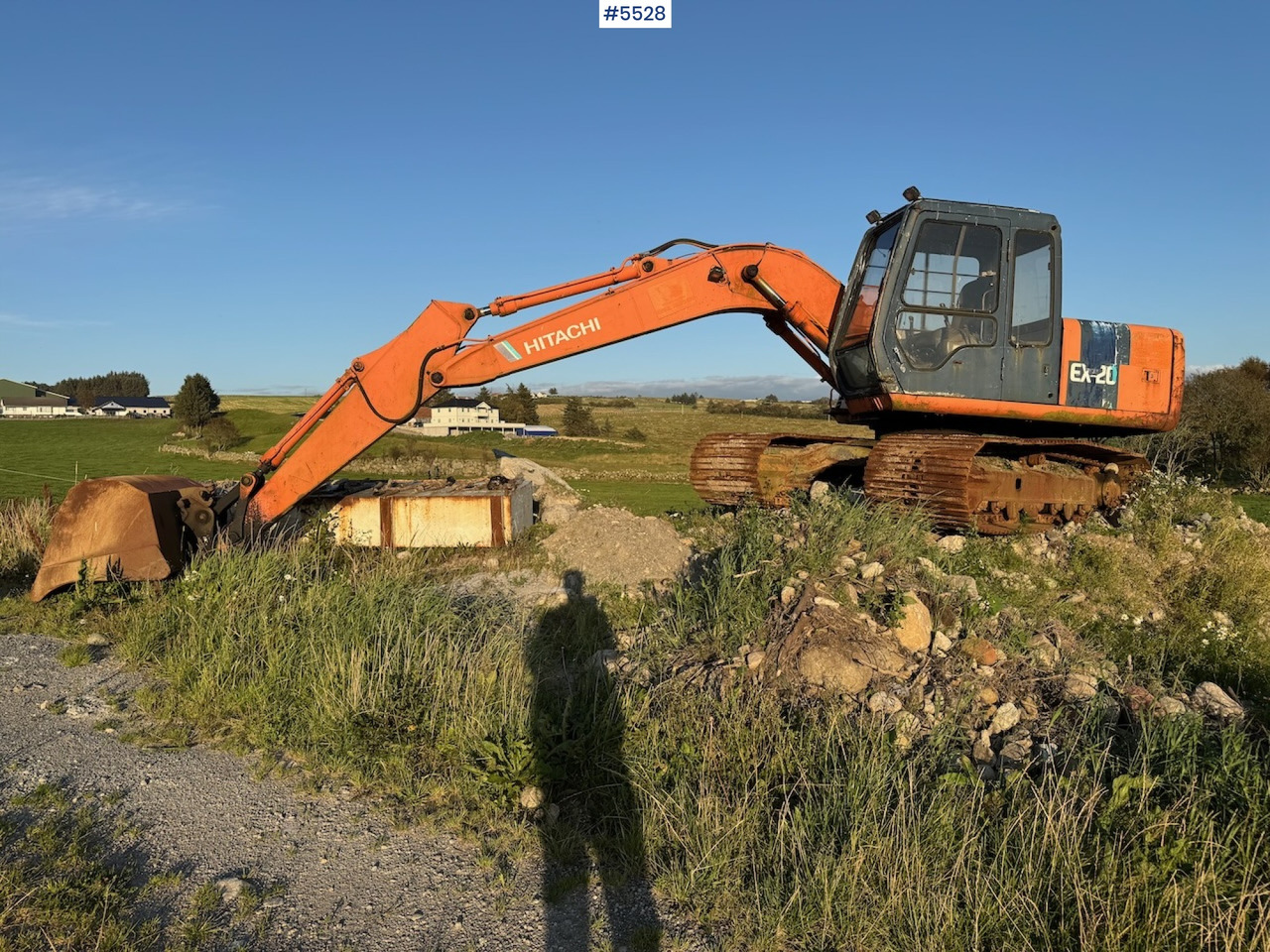 Hitachi EX 120-2. - Excavadora: foto 2 Hitachi EX 120-2. - Excavadora: foto 2