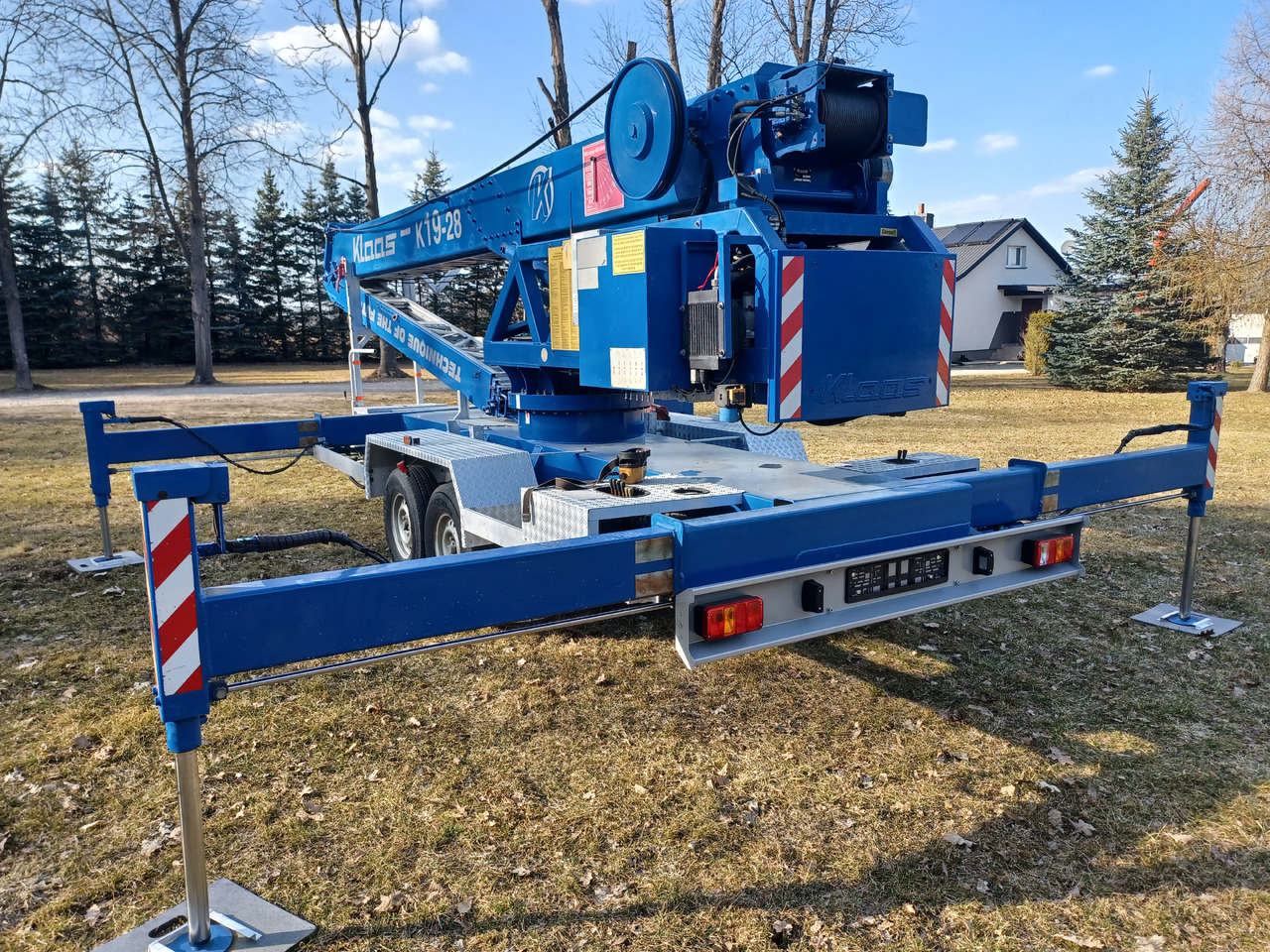 Klaas K19-28 - Autogrúa, Remolque: foto 2 Klaas K19-28 - Autogrúa, Remolque: foto 2