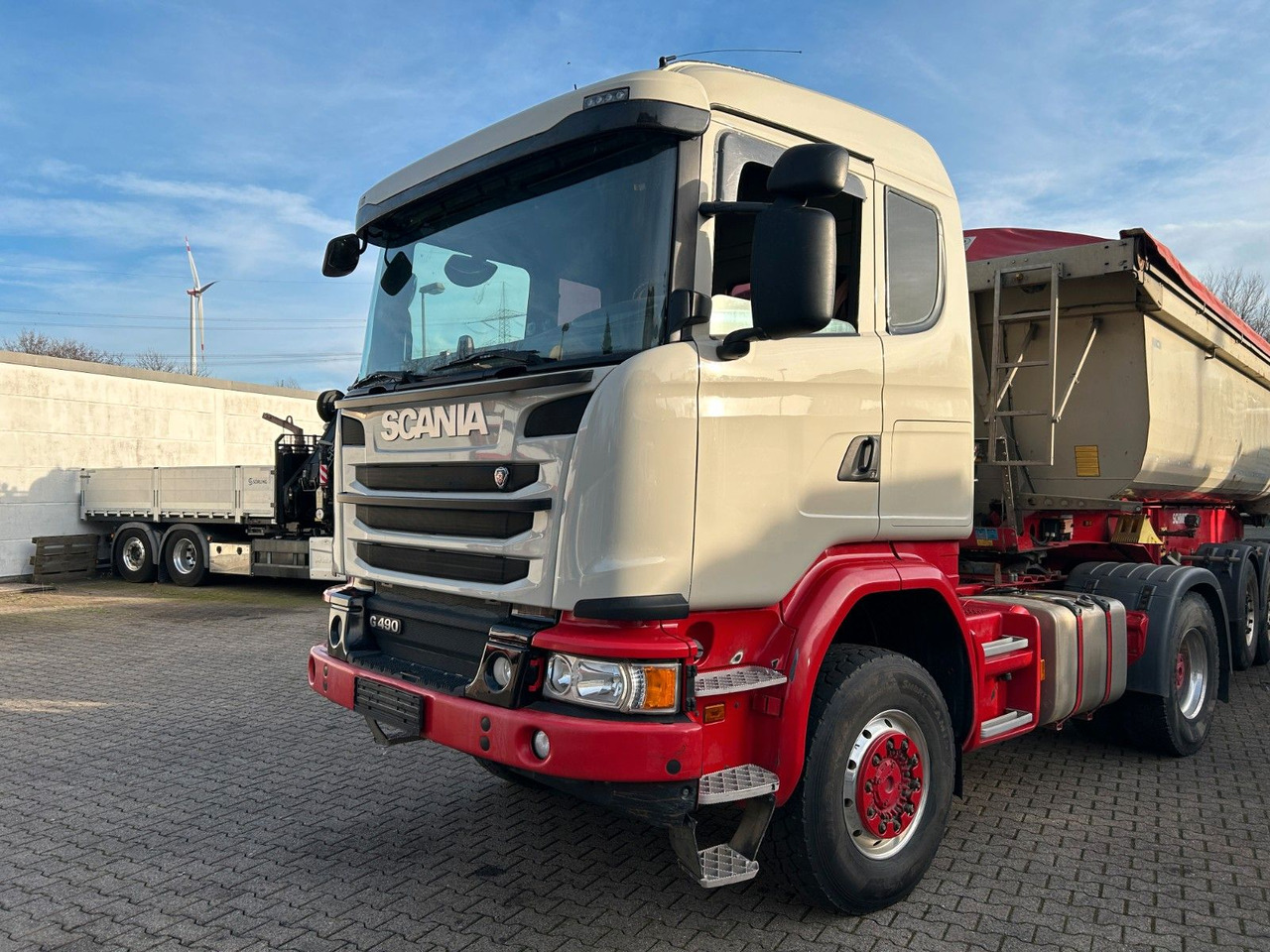 Scania G 490 SZM 4x4 Allrad - Cabeza tractora: foto 2 Scania G 490 SZM 4x4 Allrad - Cabeza tractora: foto 2