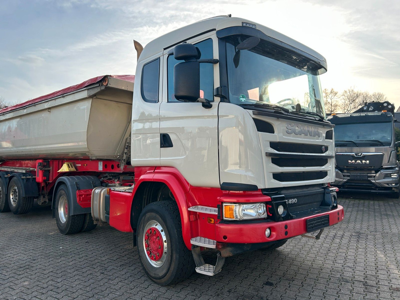 Scania G 490 SZM 4x4 Allrad - Cabeza tractora: foto 1 Scania G 490 SZM 4x4 Allrad - Cabeza tractora: foto 1