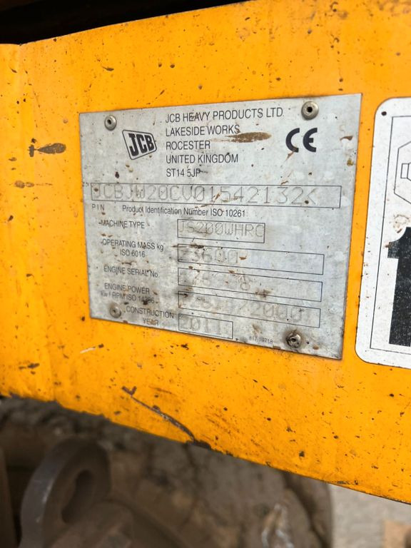 Excavadora de ruedas JCB JS 200 W Umschlagbagger JCB JS 200 W Umschlagbagger: foto 6