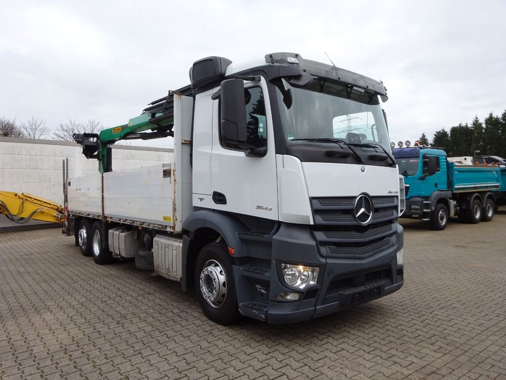 Camión caja abierta Mercedes-Benz 2543 Antos Baustoff +PK 26001  bis 20 m Auslage: foto 7