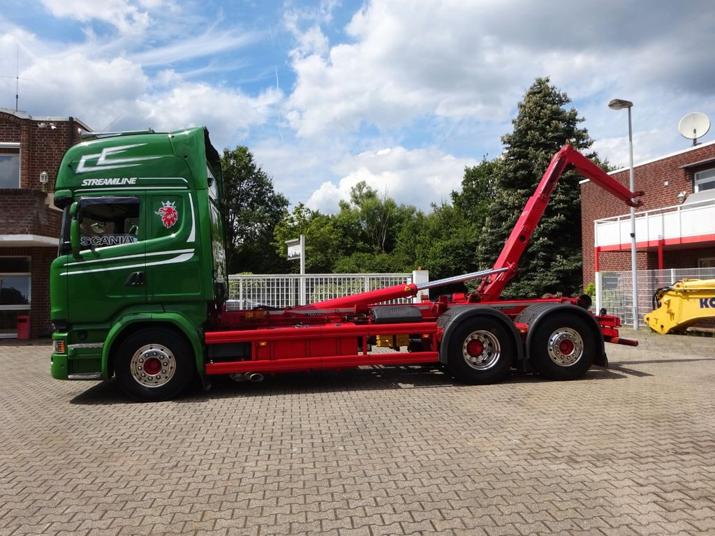 Scania R580 V8 MEILLER Neu Zustand - Camión multibasculante: foto 1 Scania R580 V8 MEILLER Neu Zustand - Camión multibasculante: foto 1