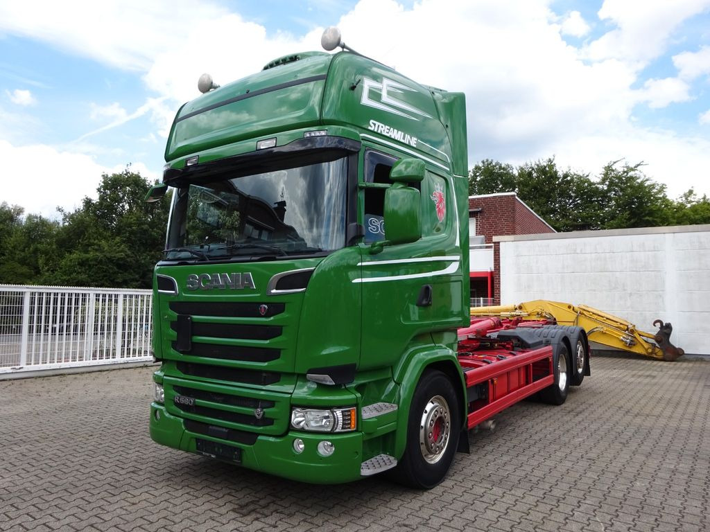 Scania R580 V8 MEILLER Neu Zustand - Camión multibasculante: foto 2 Scania R580 V8 MEILLER Neu Zustand - Camión multibasculante: foto 2