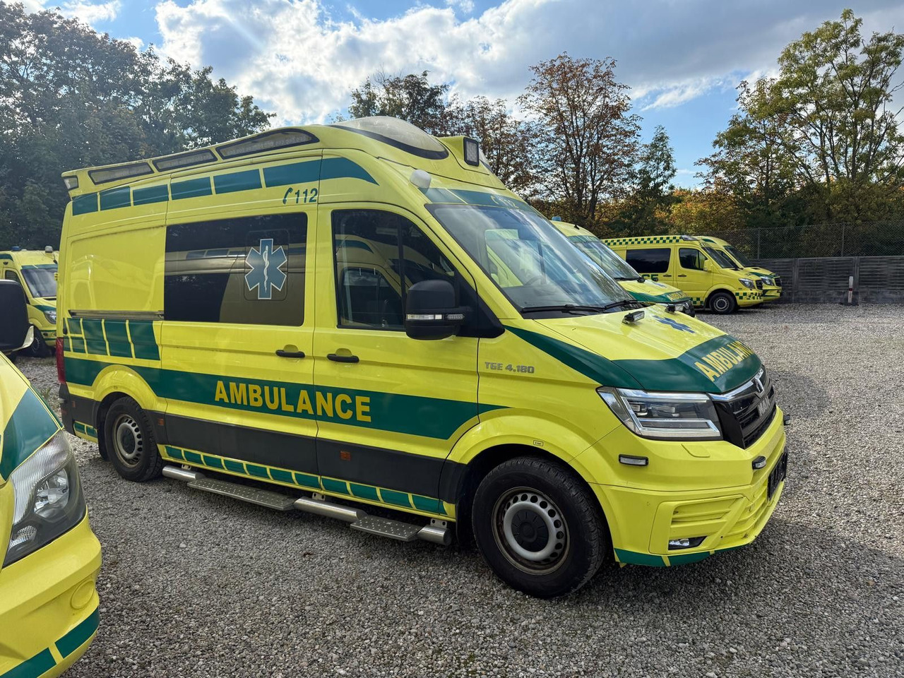 MAN TGE 4.180 Ambulance * 33 400 € netto - Ambulancia: foto 1 MAN TGE 4.180 Ambulance * 33 400 € netto - Ambulancia: foto 1