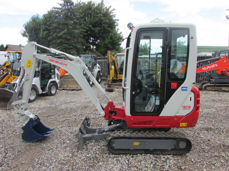 Takeuchi TB 216 V3 Minibagger 25.500 EUR - Miniexcavadora: foto 1 Takeuchi TB 216 V3 Minibagger 25.500 EUR - Miniexcavadora: foto 1