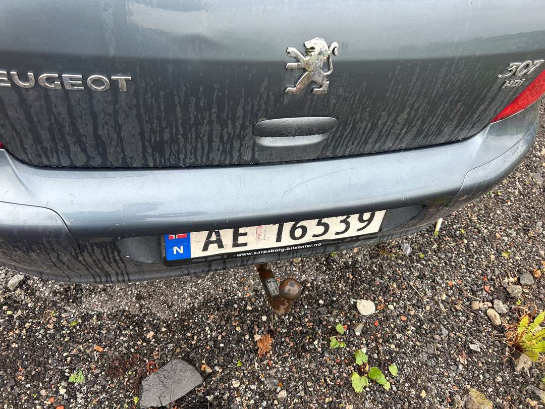 2007 Personbil PEUGEOT 307 EU-godkjent - Coche: foto 5 2007 Personbil PEUGEOT 307 EU-godkjent - Coche: foto 5