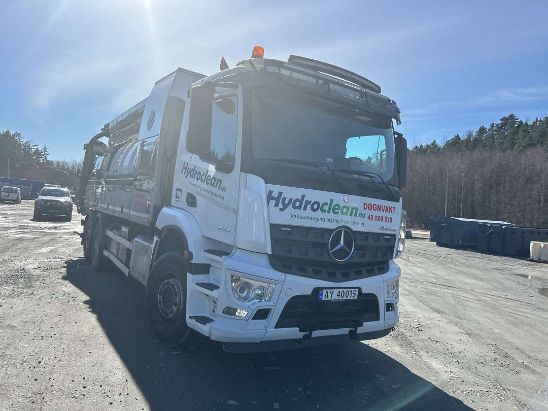 2019 Kombibil MERCEDES-BENZ AROCS 2543 KDIR EU-godkjent Euroklasse 6T - Limpieza de alcantarillado: foto 2 2019 Kombibil MERCEDES-BENZ AROCS 2543 KDIR EU-godkjent Euroklasse 6T - Limpieza de alcantarillado: foto 2