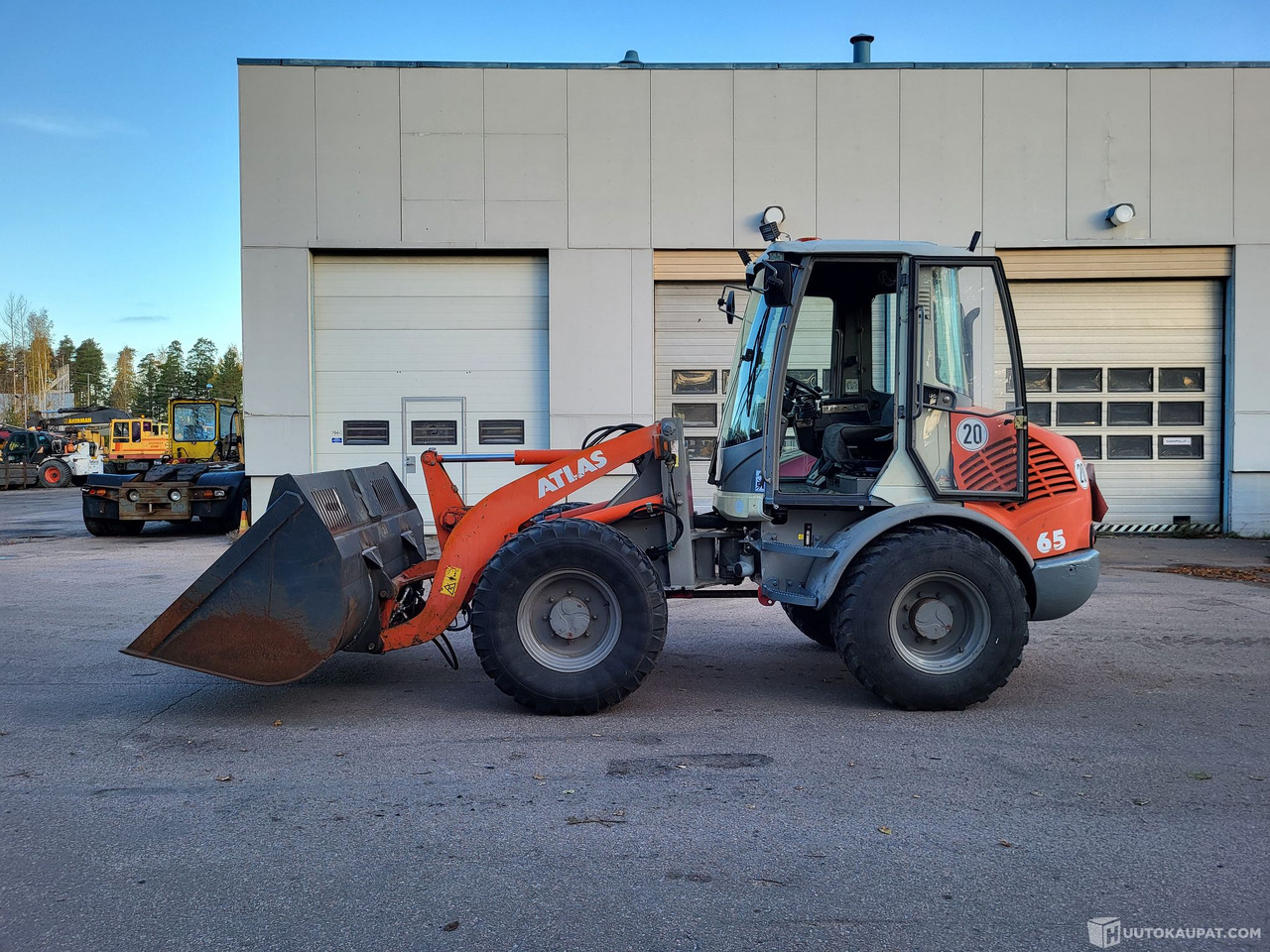 Atlas 65 Pyöräkuormaaja, 2005, Kouvola - Cargadora de ruedas: foto 2 Atlas 65 Pyöräkuormaaja, 2005, Kouvola - Cargadora de ruedas: foto 2