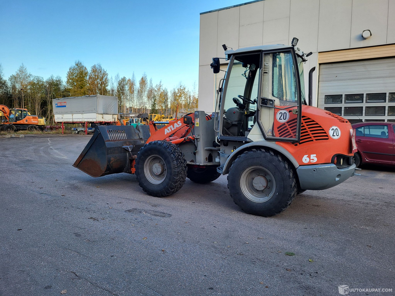 Atlas 65 Pyöräkuormaaja, 2005, Kouvola - Cargadora de ruedas: foto 3 Atlas 65 Pyöräkuormaaja, 2005, Kouvola - Cargadora de ruedas: foto 3