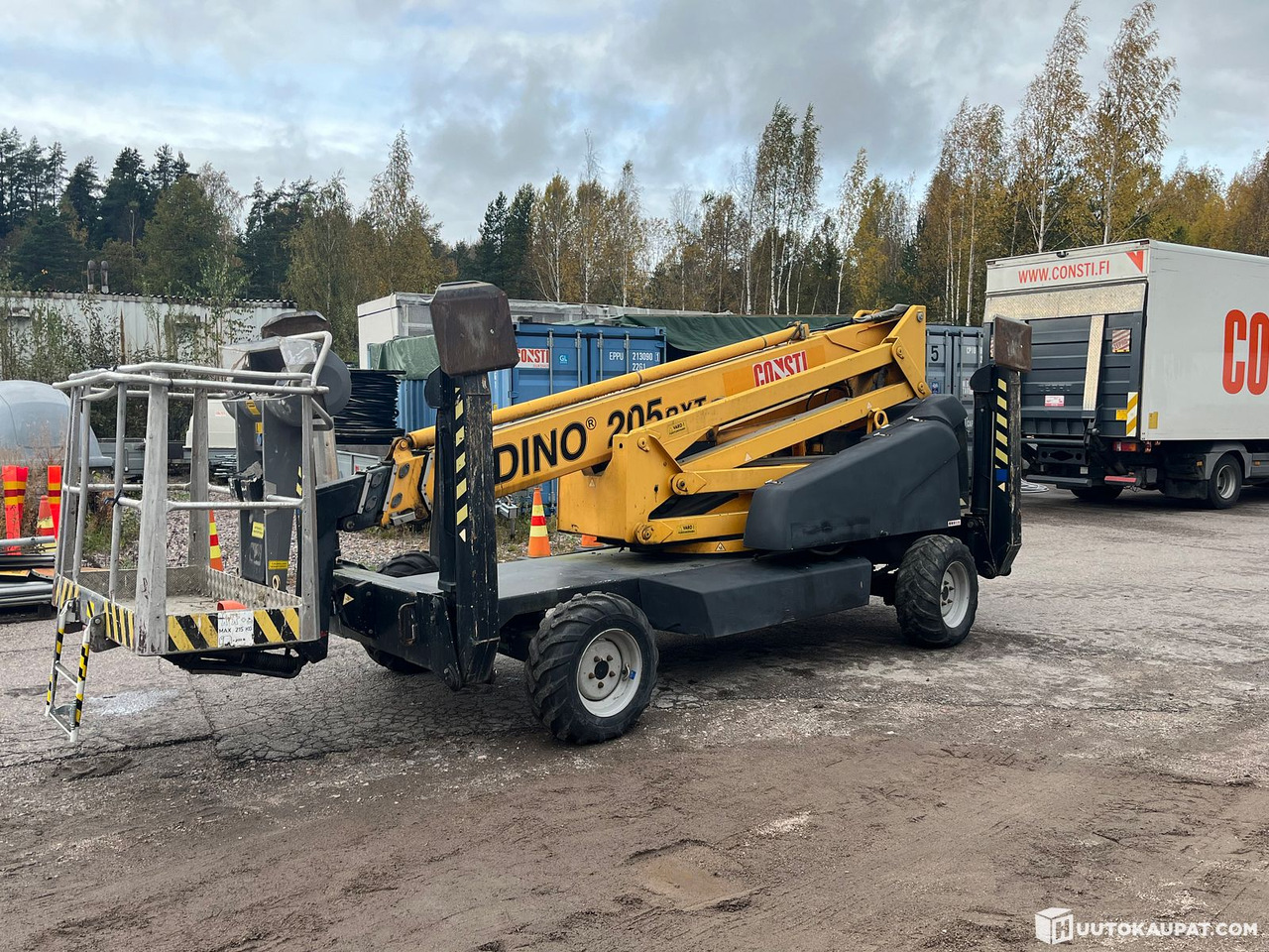 Dino 205RXT, Kuukulkija henkilönostin, Kymppi voimassa vuoteen 2029, Korjattavaksi, 2005, Vantaa - Plataforma elevadora remolcable: foto 2 Dino 205RXT, Kuukulkija henkilönostin, Kymppi voimassa vuoteen 2029, Korjattavaksi, 2005, Vantaa - Plataforma elevadora remolcable: foto 2