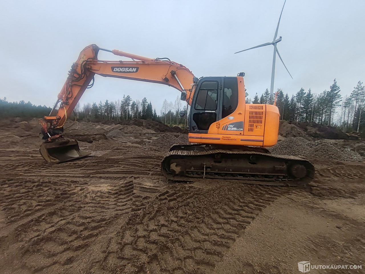 Doosan DX235LCR kaivinkone, 2013, Kurikka - Excavadora de cadenas: foto 1 Doosan DX235LCR kaivinkone, 2013, Kurikka - Excavadora de cadenas: foto 1