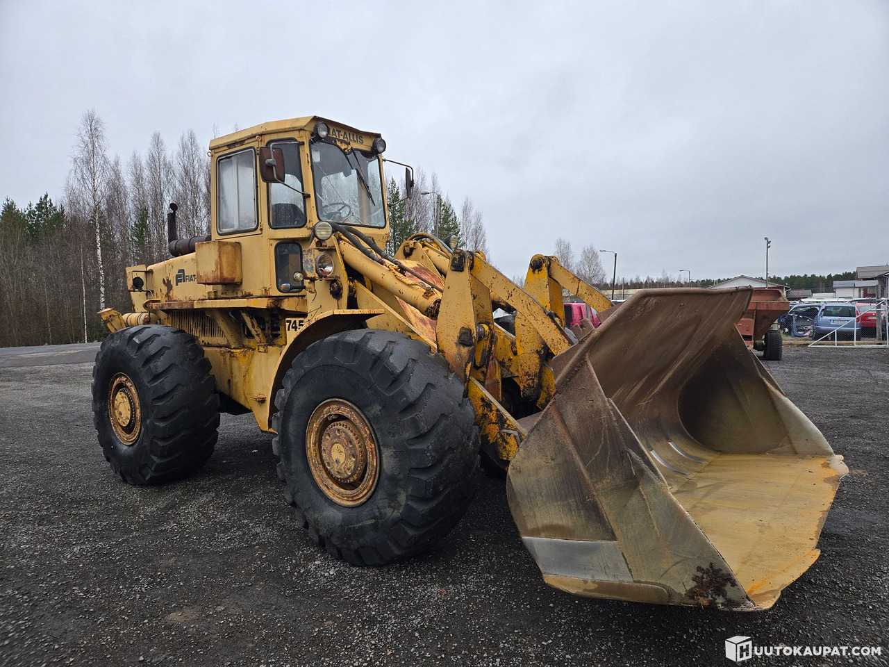 Fiat-Allis 745 pyöräkuormaaja,kuormaaja,pyöräkone, Pihtipudas - Cargadora de ruedas: foto 4 Fiat-Allis 745 pyöräkuormaaja,kuormaaja,pyöräkone, Pihtipudas - Cargadora de ruedas: foto 4