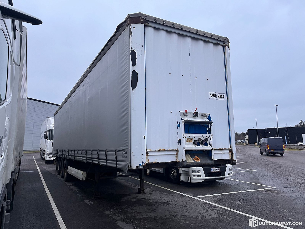 Semirremolque lona Krone SDP 27 baler semi-trailer, 2007, Vantaa: foto 23