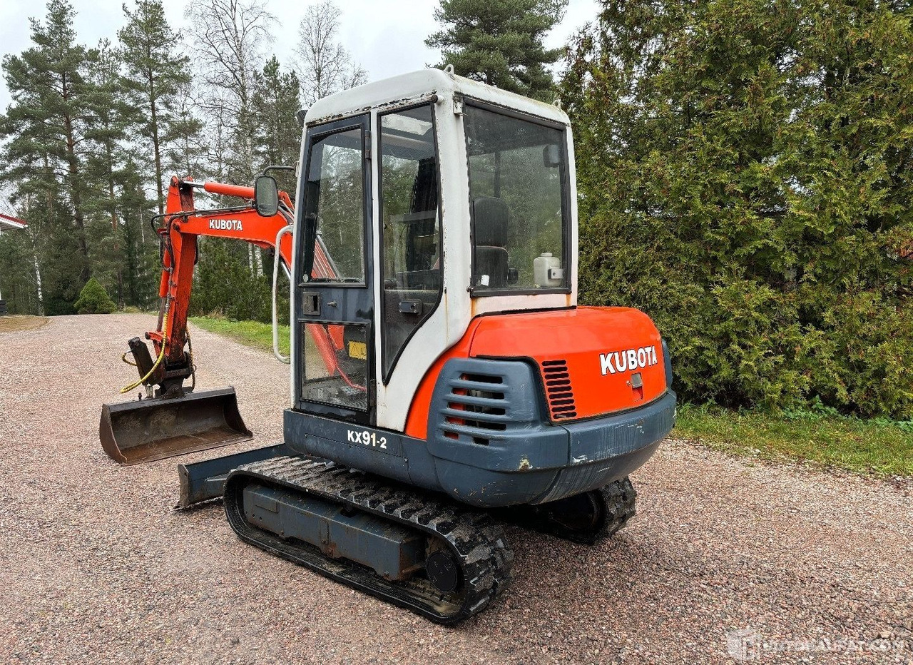 Kubota Kx91-2, 1998, Diesel, 6 390 h Kaivinkone, Askola - Miniexcavadora: foto 3 Kubota Kx91-2, 1998, Diesel, 6 390 h Kaivinkone, Askola - Miniexcavadora: foto 3