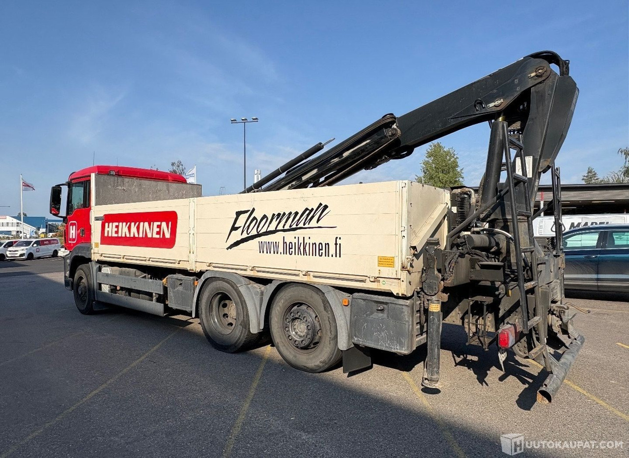MAN TGS 26.440, 6x2, avolavakuorma-auto 6500mm HIAB 166 Pro nosturilla, 2012, Vantaa - Camión caja abierta, Camión grúa: foto 5 MAN TGS 26.440, 6x2, avolavakuorma-auto 6500mm HIAB 166 Pro nosturilla, 2012, Vantaa - Camión caja abierta, Camión grúa: foto 5