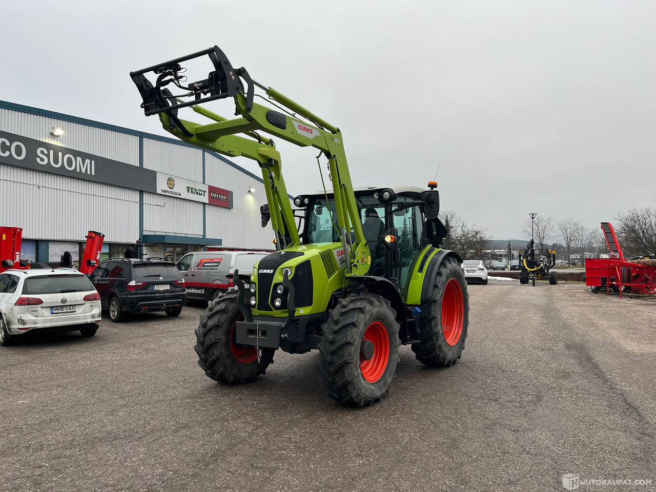 Claas Arion 420 traktori kuormaajalla, 2020,, Salo - Otra maquinaria: foto 2 Claas Arion 420 traktori kuormaajalla, 2020,, Salo - Otra maquinaria: foto 2