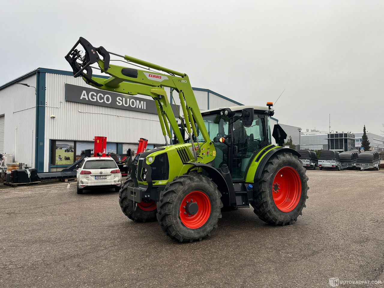 Claas Arion 420 traktori kuormaajalla, 2020,, Salo - Otra maquinaria: foto 1 Claas Arion 420 traktori kuormaajalla, 2020,, Salo - Otra maquinaria: foto 1