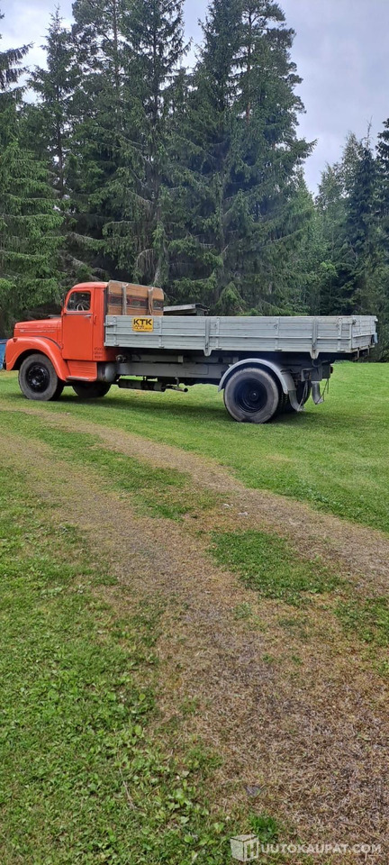 Scania Wabis 55 L5546-123/4600-62, kuorma-auto vaijerivaihtolavalaitteilla, leimaa vuoteen 2029, 1962, Rusko - Camión volquete: foto 4 Scania Wabis 55 L5546-123/4600-62, kuorma-auto vaijerivaihtolavalaitteilla, leimaa vuoteen 2029, 1962, Rusko - Camión volquete: foto 4