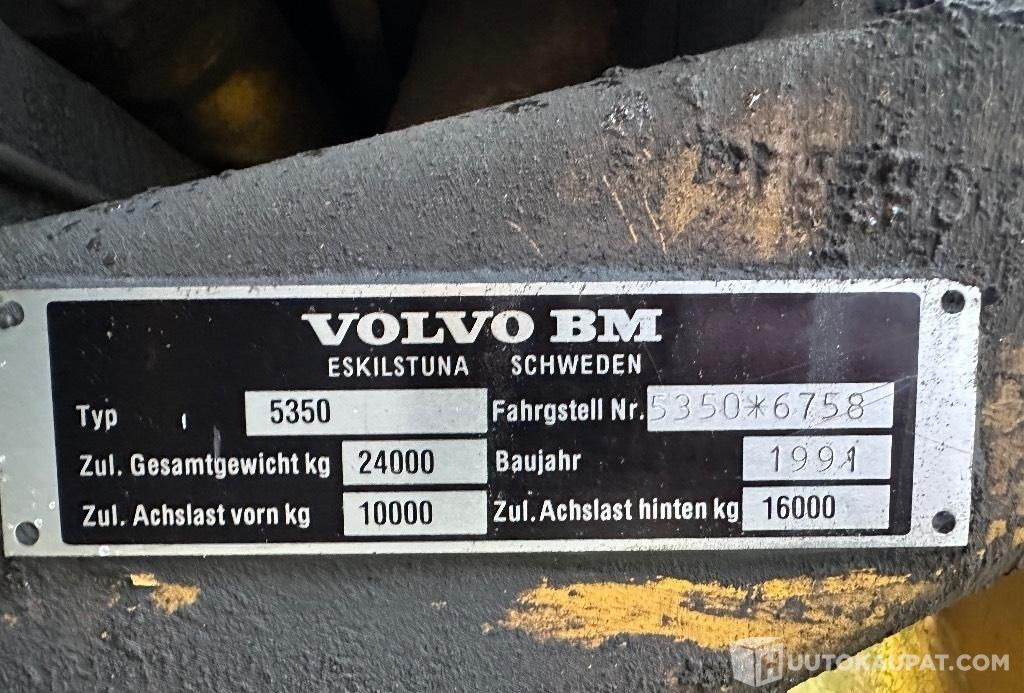 Volvo BM A25 6x6, 1991 Dumpperi, Nokia - Dúmper articulado: foto 5 Volvo BM A25 6x6, 1991 Dumpperi, Nokia - Dúmper articulado: foto 5