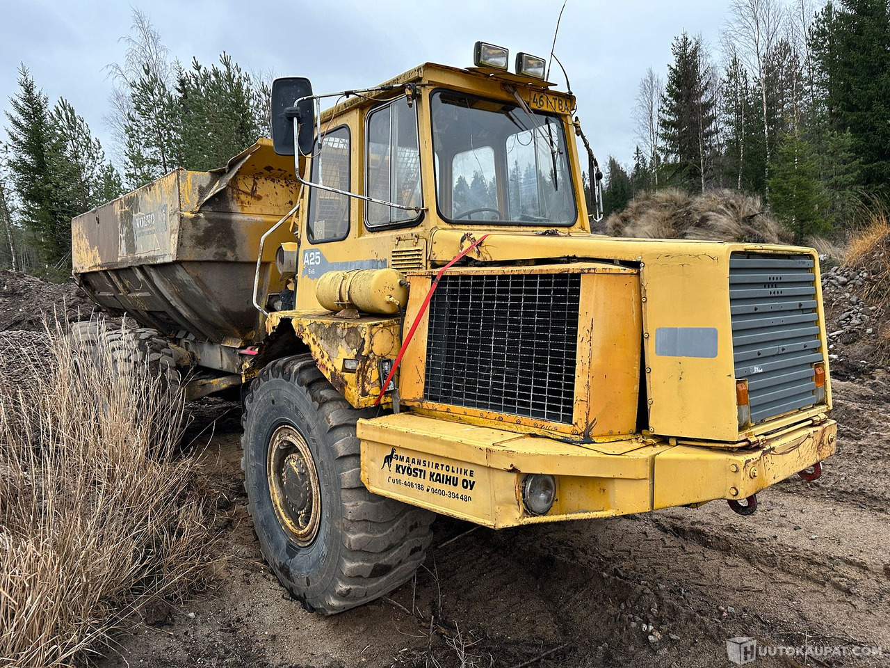 Volvo BM A25 6x6, 1991, Kurikka - Dúmper articulado: foto 4 Volvo BM A25 6x6, 1991, Kurikka - Dúmper articulado: foto 4