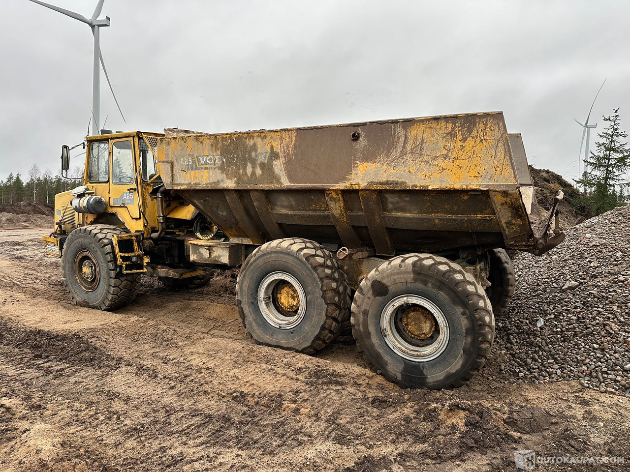 Volvo BM A25 6x6, 1991, Kurikka - Dúmper articulado: foto 2 Volvo BM A25 6x6, 1991, Kurikka - Dúmper articulado: foto 2