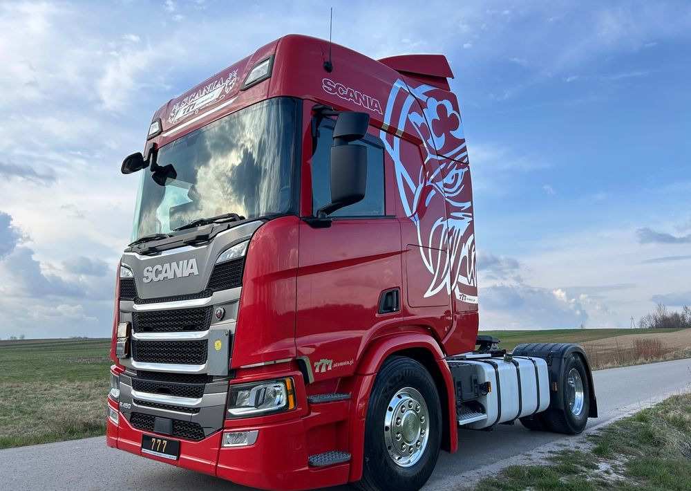 Scania R450 FULL ADR RETARDER ALUFELGI z Niemiec od jedynego właściciela ! HYDRAULIKA spod beczki spożywczej ! / do wywrotu ruchomej podłogi beczki TOP TOP TOP OKAZJA - Cabeza tractora: foto 4 Scania R450 FULL ADR RETARDER ALUFELGI z Niemiec od jedynego właściciela ! HYDRAULIKA spod beczki spożywczej ! / do wywrotu ruchomej podłogi beczki TOP TOP TOP OKAZJA - Cabeza tractora: foto 4
