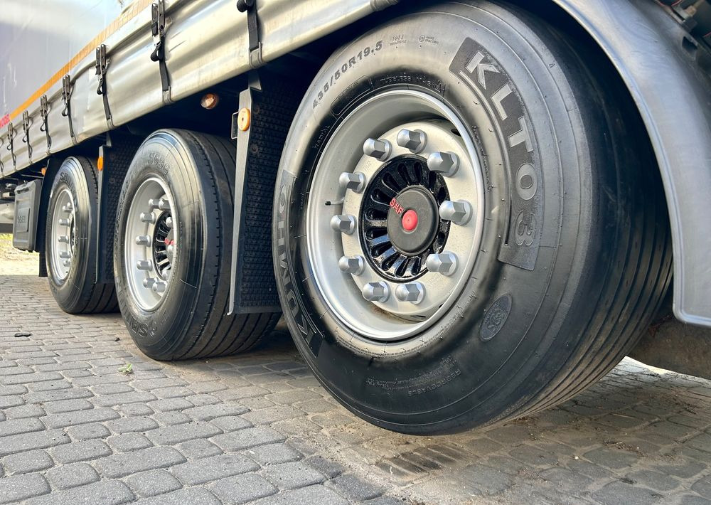 Semirremolque lona Kögel MEGA 2019 OPONY 80% SAF PODNOSZONA OŚ PODNOSZONY DACH / OD PIERWSZEGO WŁAŚCICIELA: foto 7
