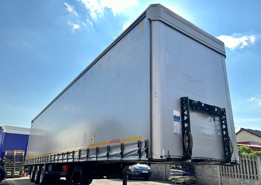 Semirremolque lona Kögel MEGA 2019 OPONY 80% SAF PODNOSZONA OŚ PODNOSZONY DACH / OD PIERWSZEGO WŁAŚCICIELA: foto 17