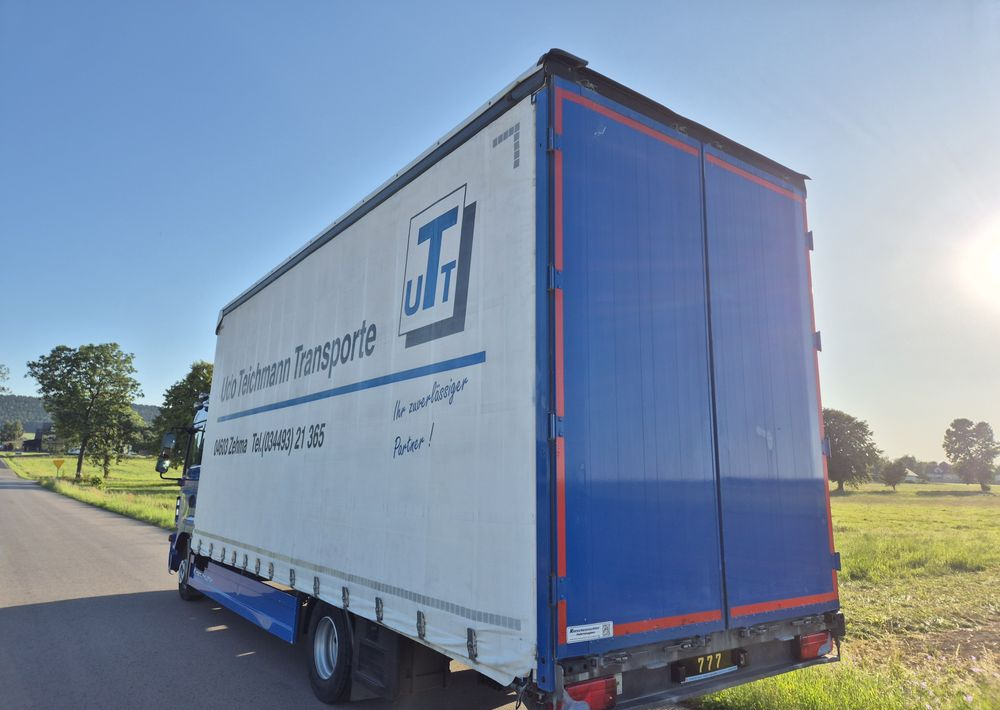 Camión lona MAN TGL 12.250 cena za ZESTAW TANDEM UNIKAT przebieg z Niemiec MANUAL HAK / EURO 6 / przyczepa zestaw jumbo / opony 80%: foto 13