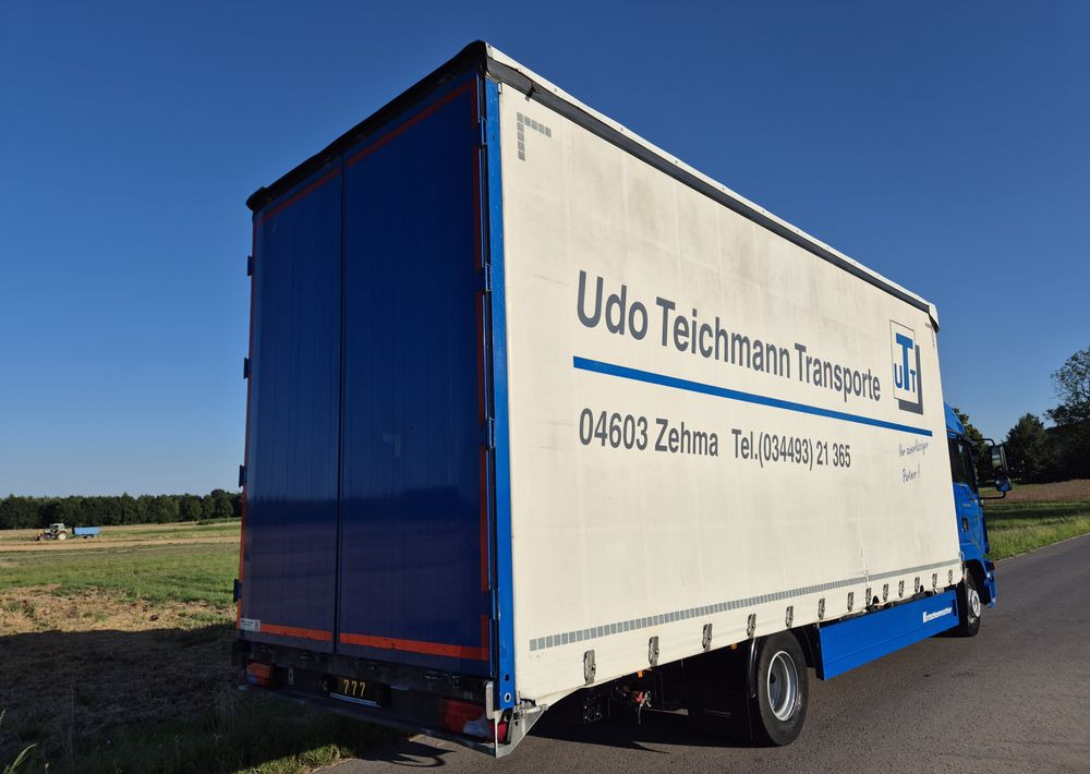 Camión lona MAN TGL 12.250 cena za ZESTAW TANDEM UNIKAT przebieg z Niemiec MANUAL HAK / EURO 6 / przyczepa zestaw jumbo / opony 80%: foto 7